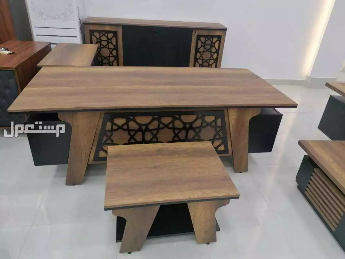 جديد مكتب طقم 1.20 سم ..1.60. 2.20سموكراسي كنب و دولاب