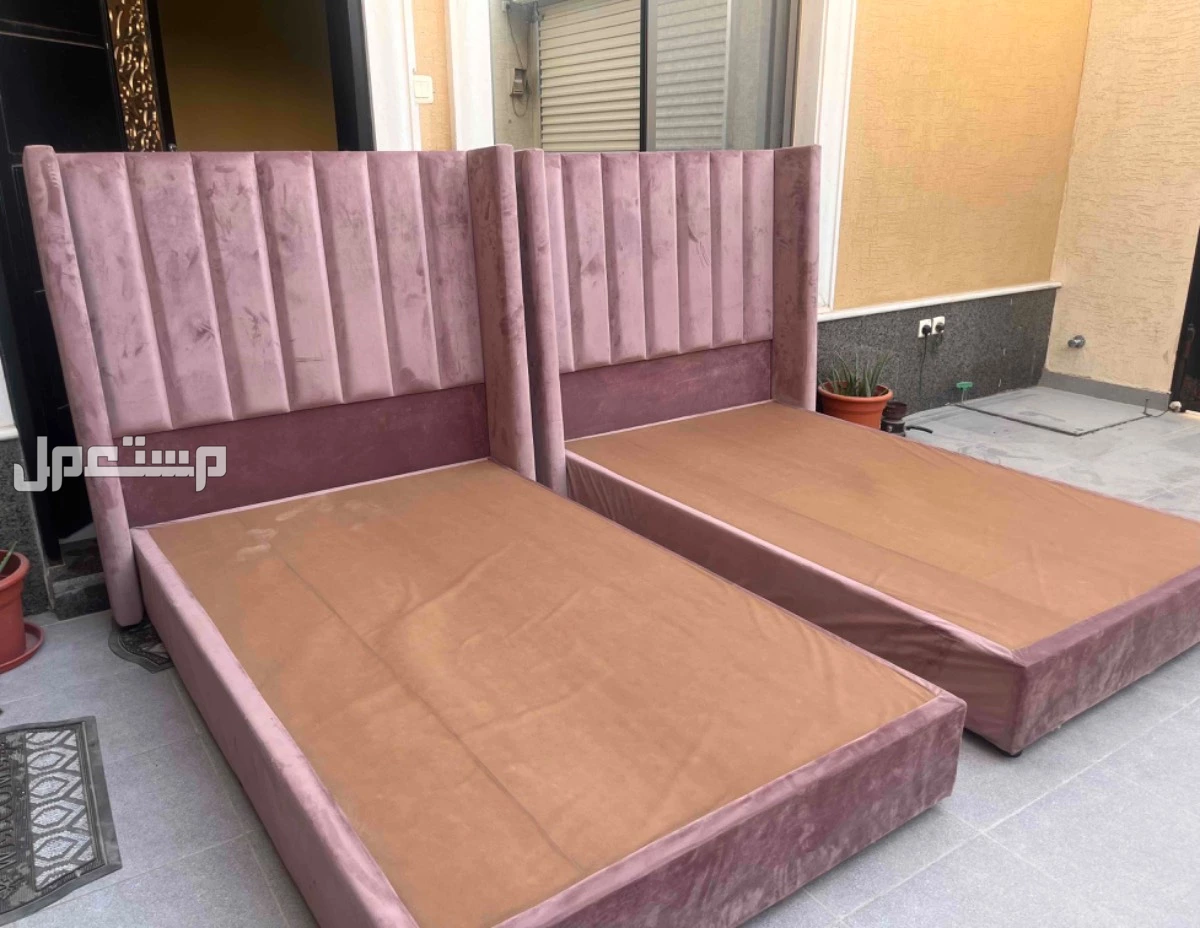 سريرين تفصيل 140x200 نظيفة في الرياض بسعر 700 ريال سعودي