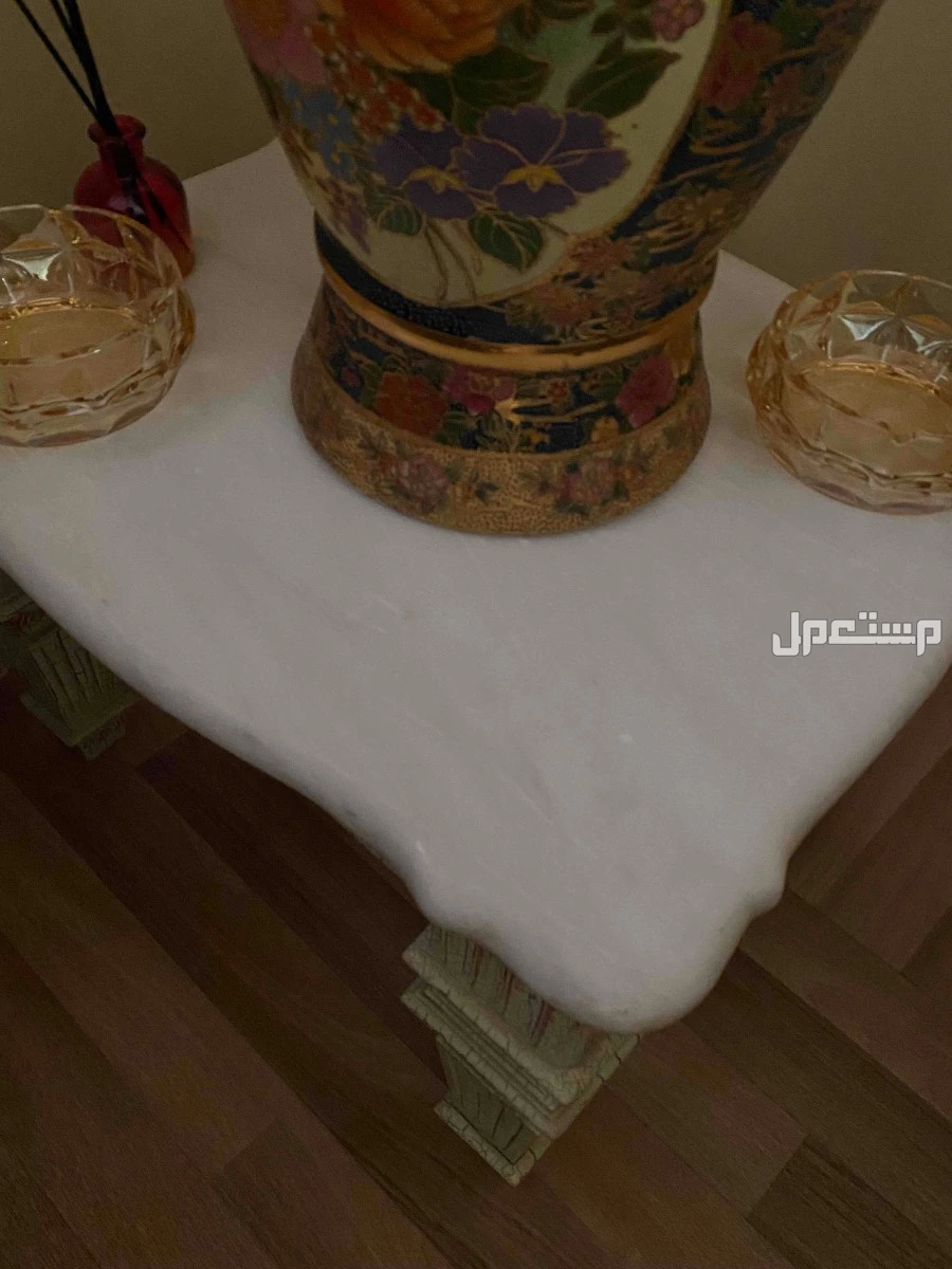 طقم طاولات رخام ثقيلة جدا  4 قطع   في الرياض بسعر 300 ريال سعودي