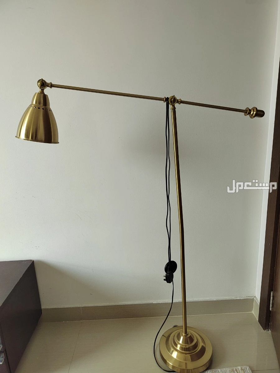 Golden lamp for sale  at a price of 120 AED