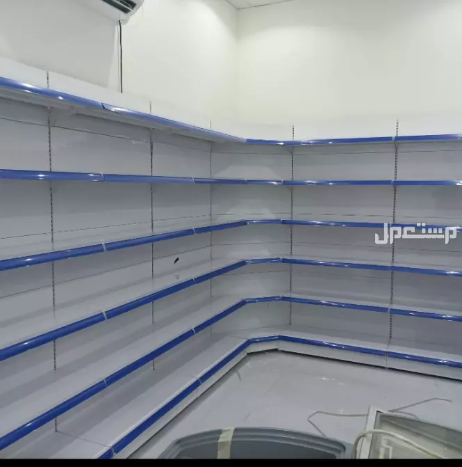 رفوف مستودعات كبيره وصغيره رفوف تخزين وسوبر ماركت وصيدليه