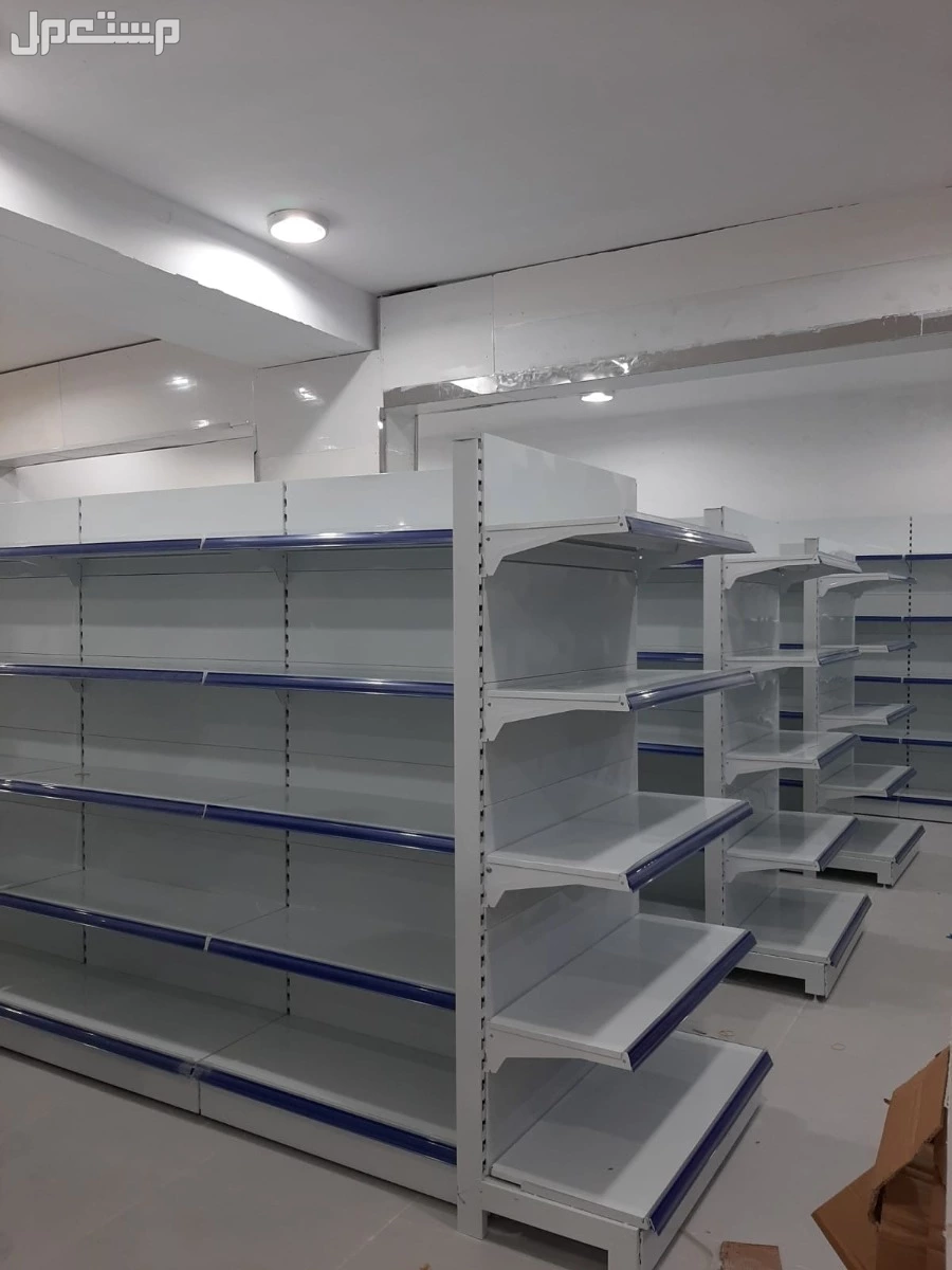 رفوف مستودعات كبيره وصغيره رفوف تخزين وسوبر ماركت وصيدليه