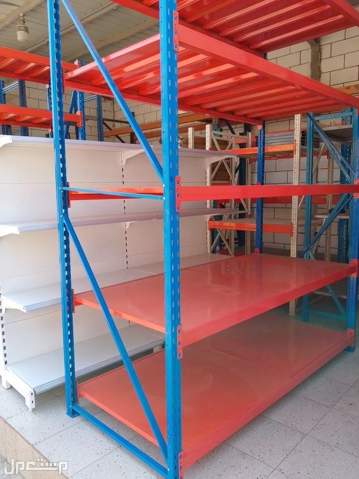 رفوف مستودعات كبيره وصغيره رفوف تخزين وسوبر ماركت وصيدليه