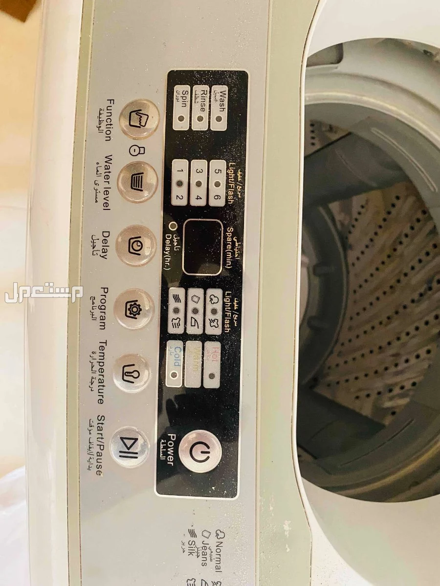 غسالة نوع TMCبحالة ممتازه بحالة ممتازه ولايوجد ملاحظات