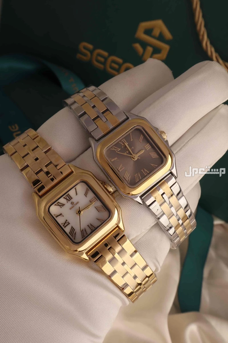 طقم نسائي روز لاين 💍💎✨ * ساعه روز لاين سل استيل ⌚️💖✨ * سلسال زركون راقي 💎✨💖 * حلق زركون راقي 💎✨💖 * خاتم زركون راقي 💍💎✨ * علبه طقم راقيه 🎁💖✨ * سواره زركون وخاتم 💎💍ضمان سنه