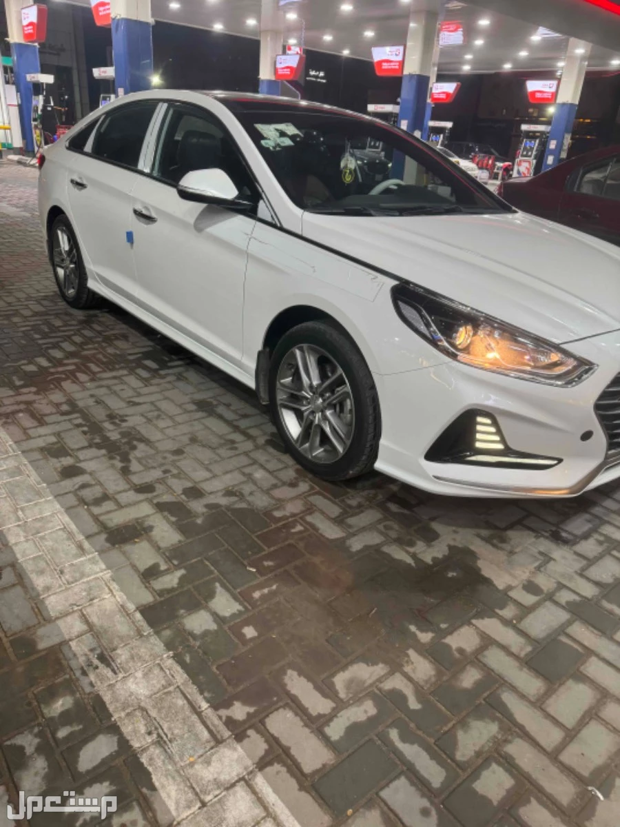 هيونداي سوناتا 2019 سمارت ابيض في بريدة