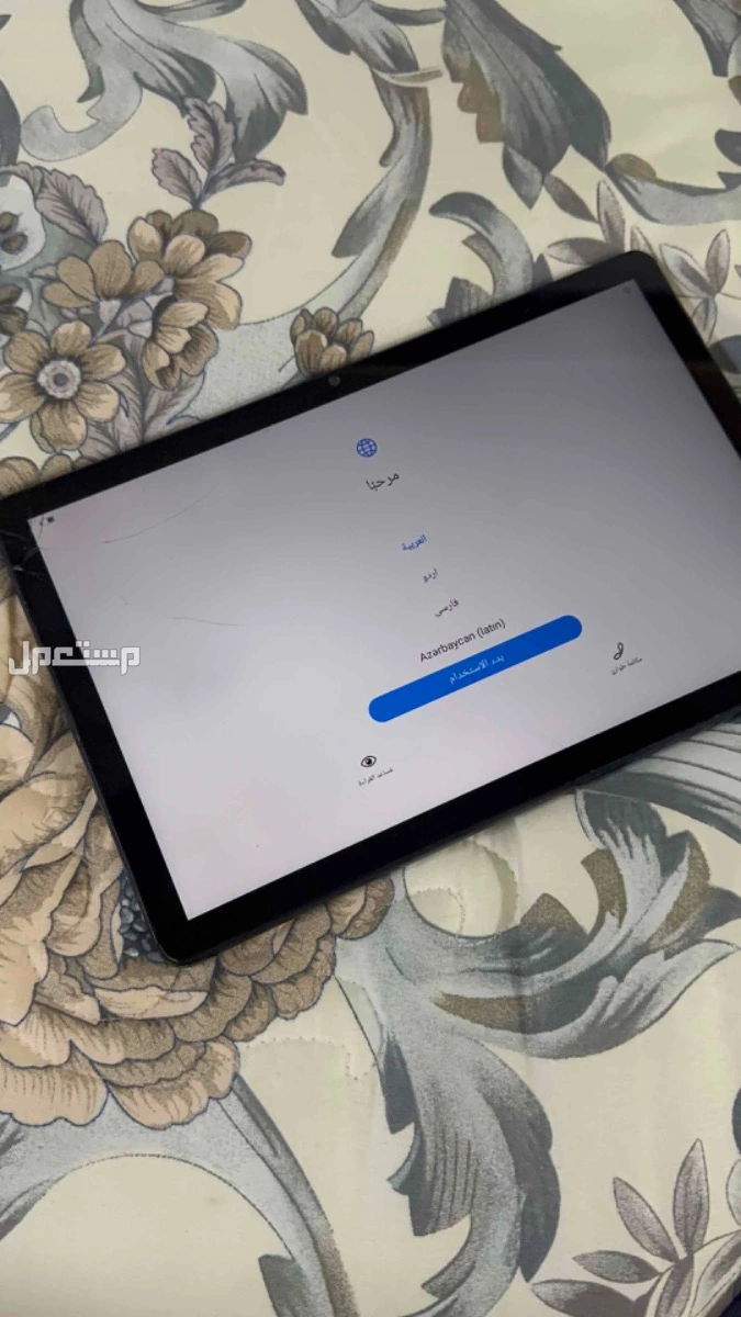 للبيع ايباد هواوي في مكة بسعر 600 ريال فيه كسر في الشاشه الاصليه