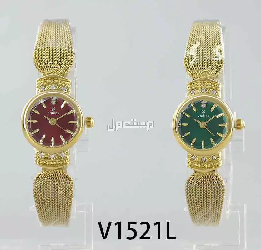 عرض 3 ساعات نسائي ستيل مع فصوص وضمان