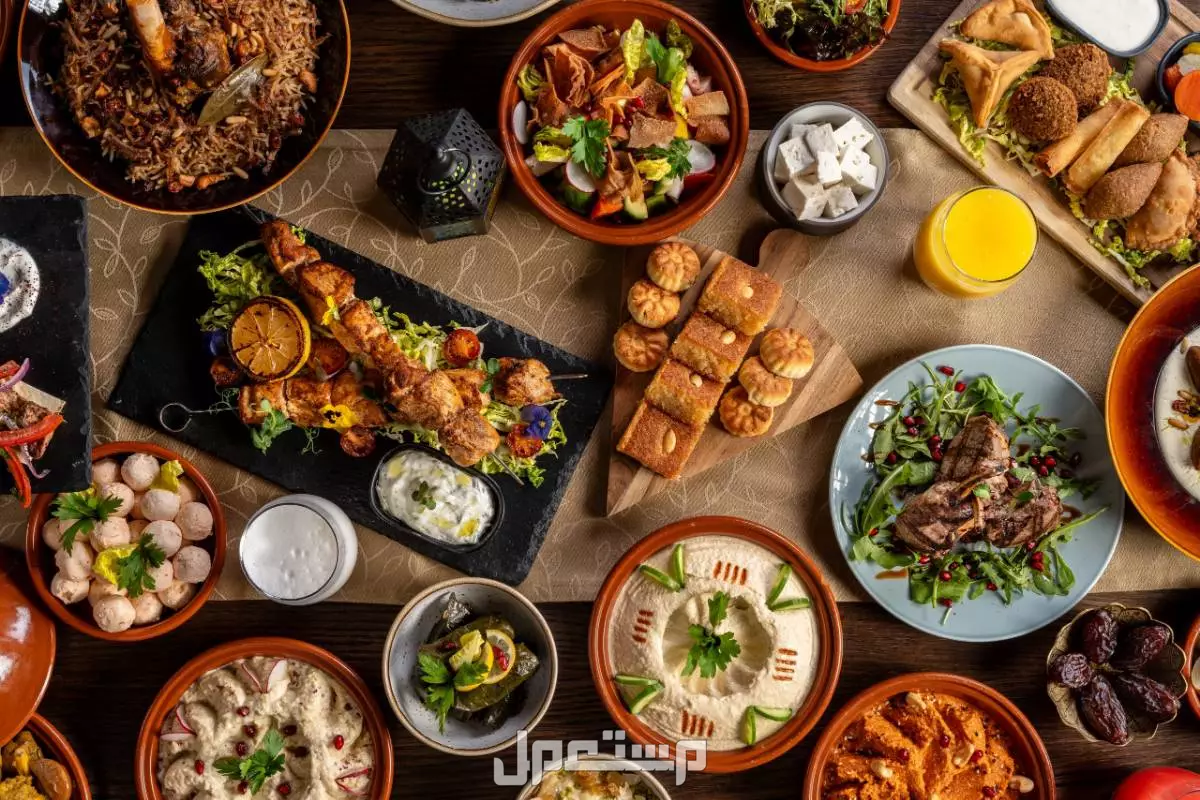 جدول أكلات عزومات رمضان 2025: أفكار متنوعة لعزومة مميزة منيو أكلات رمضان