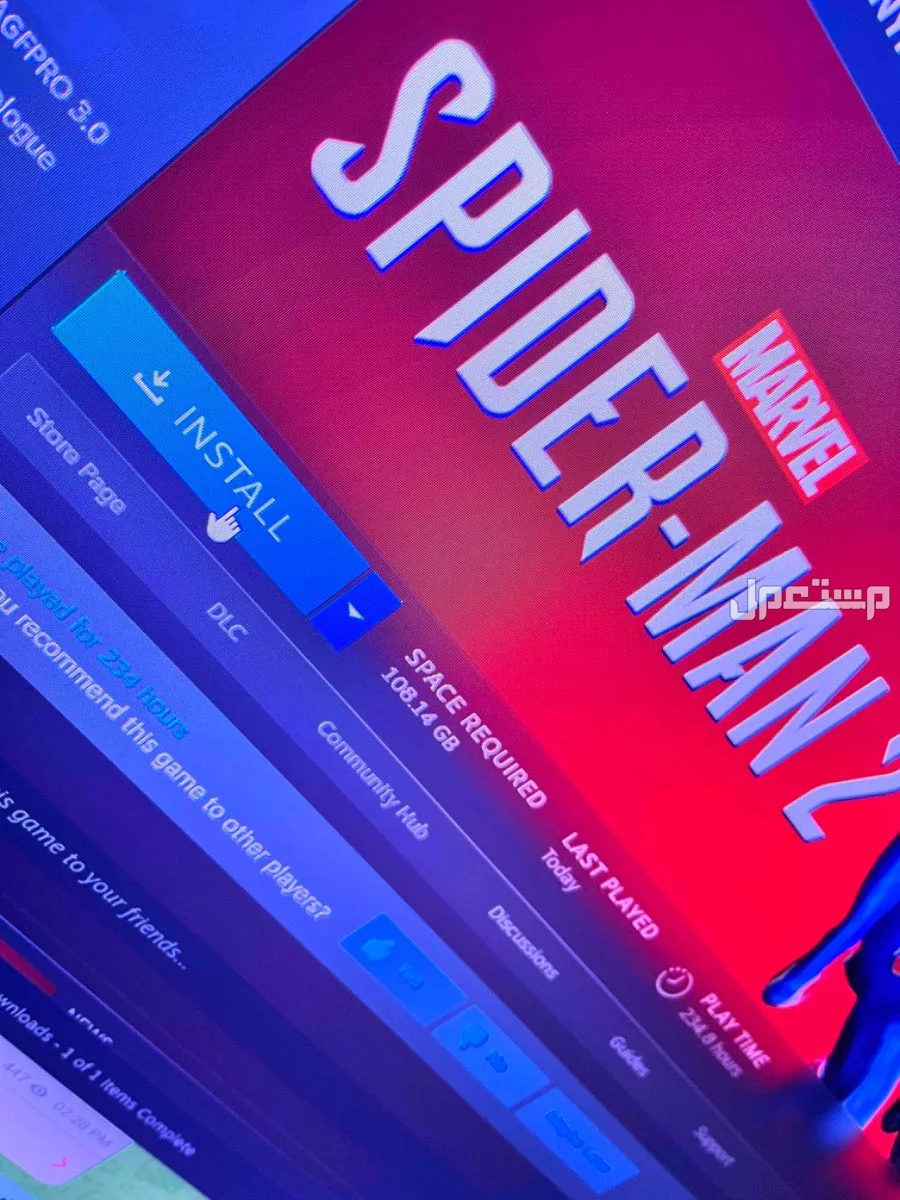 لعبة سبايدرمان 2 ستيم للبيع بي 50 ريال  (spider-man 2) في الرياض بسعر 50 ريال سعودي