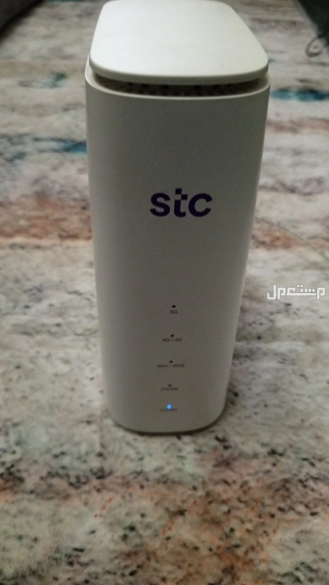 جهاز راوتر نت  stc مستعمل نظيف