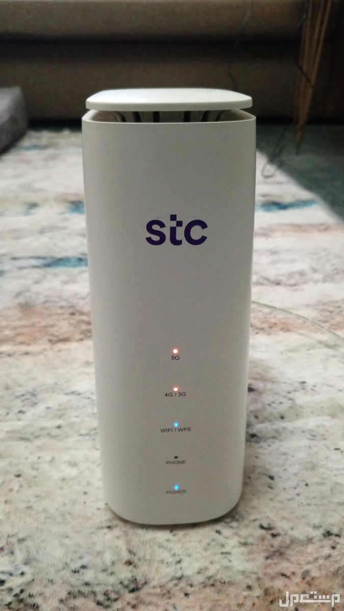 جهاز راوتر نت  stc مستعمل نظيف