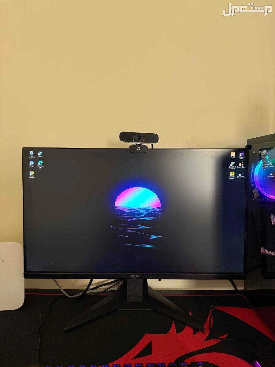 للبيع شاشه قيمنق من msi في الخبر بسعر 700 ريال سعودي