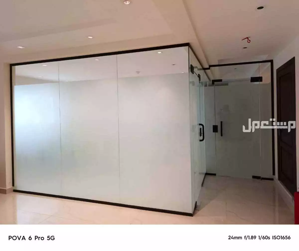 معلم زجاج جدة ابواب زجاج جدة حمامات شاورات