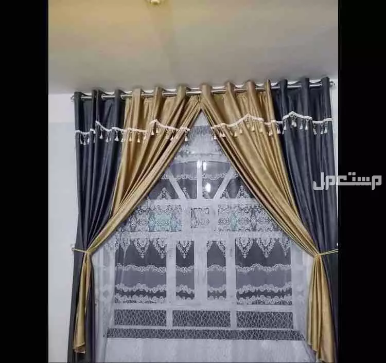 ستائر قطيفه ملكي فخامه  في إب بسعر 17 ألف ريال يمني