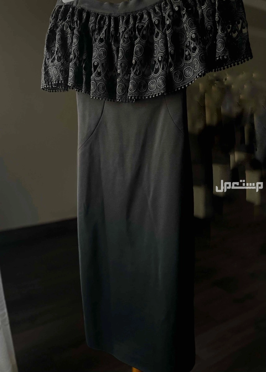 فستان اسود ماركة seed بسعر 300 ريال