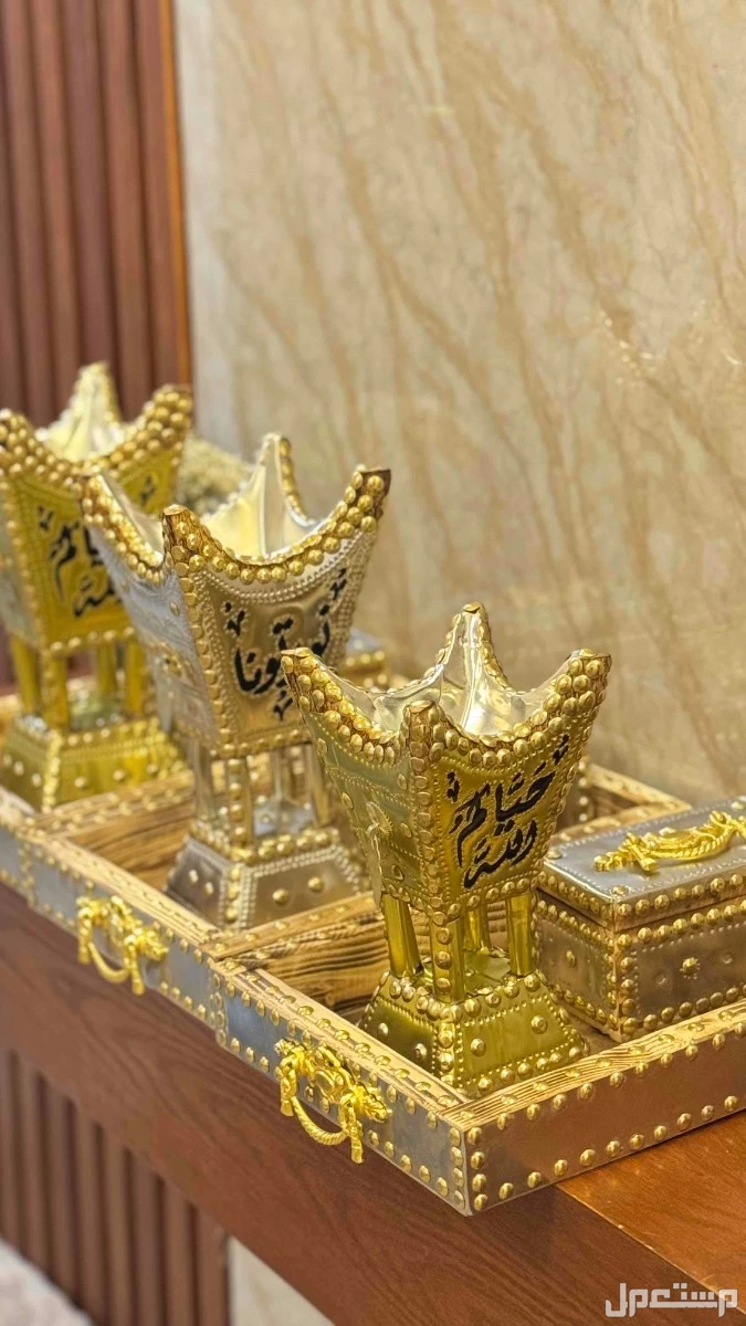 مباخر ملكية في المدينة المنورة بسعر 300 ريال سعودي ب300 طقم