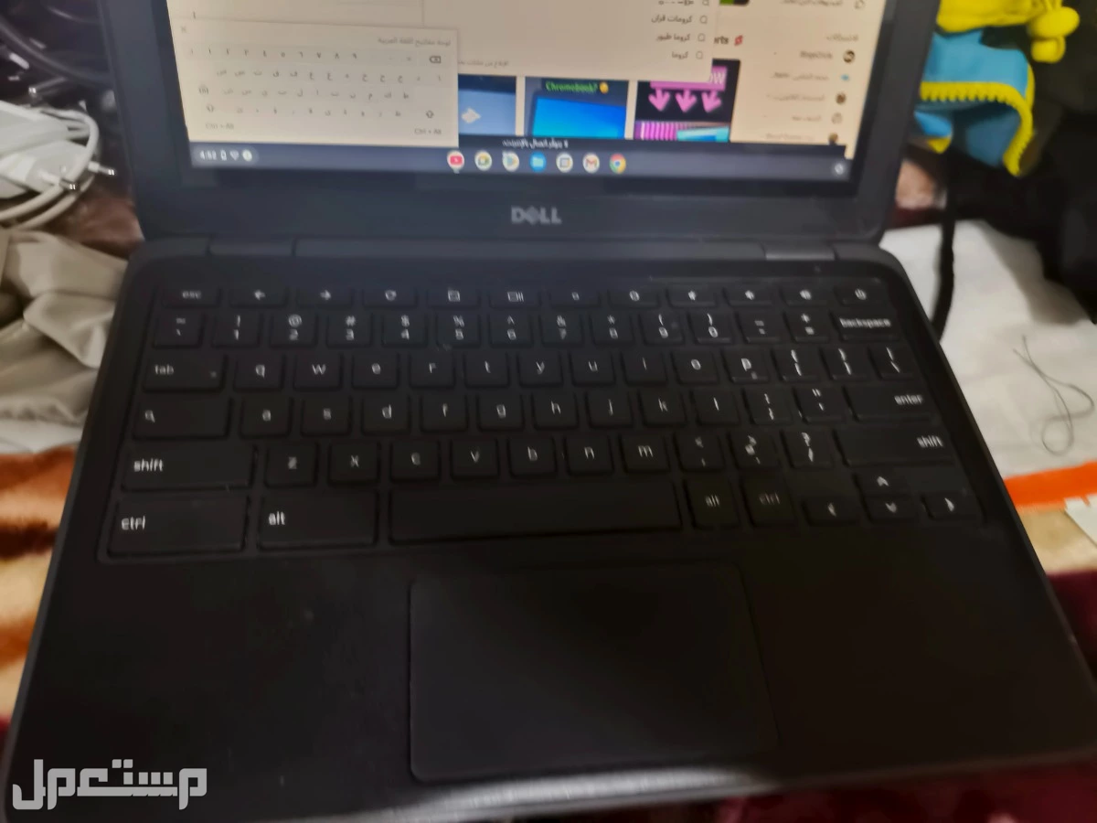 الدمام حي الاثيرللبيع جهاز chromebook 11 3180 موديل 2018حاله كويسه  كروم بوك حاله كويسه ب400ريال