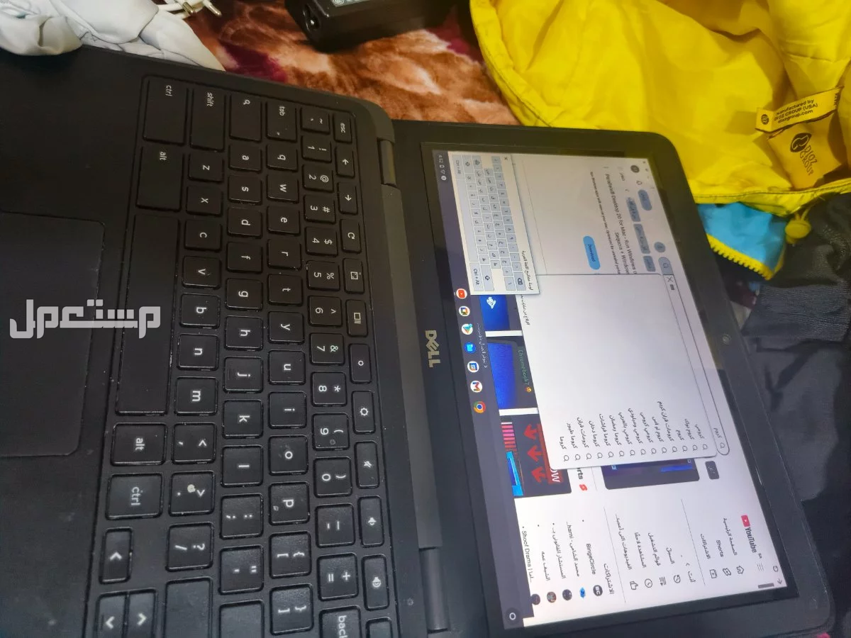 الدمام حي الاثيرللبيع جهاز chromebook 11 3180 موديل 2018حاله كويسه  كروم بوك حاله كويسه ب400ريال