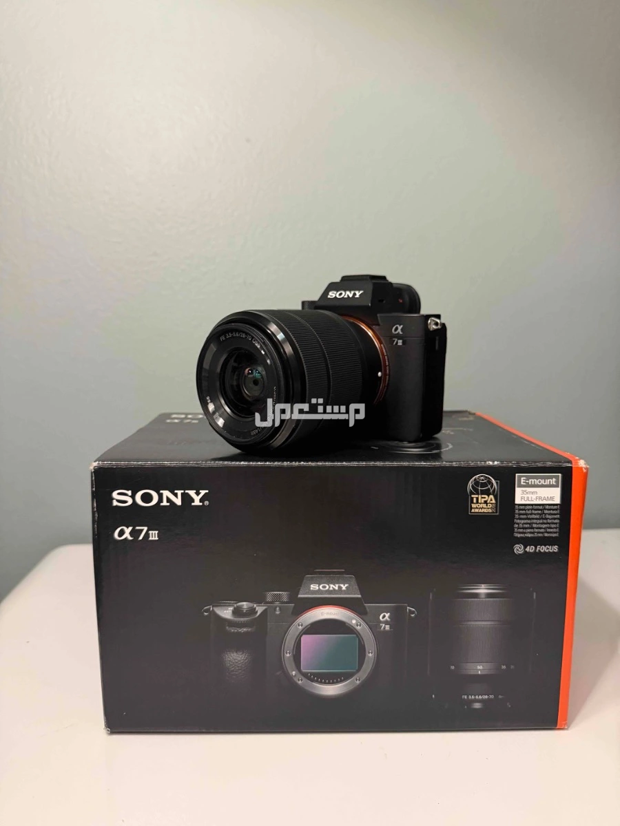 كاميرا سوني a7 III sony في جدة بسعر 5900 ريال سعودي