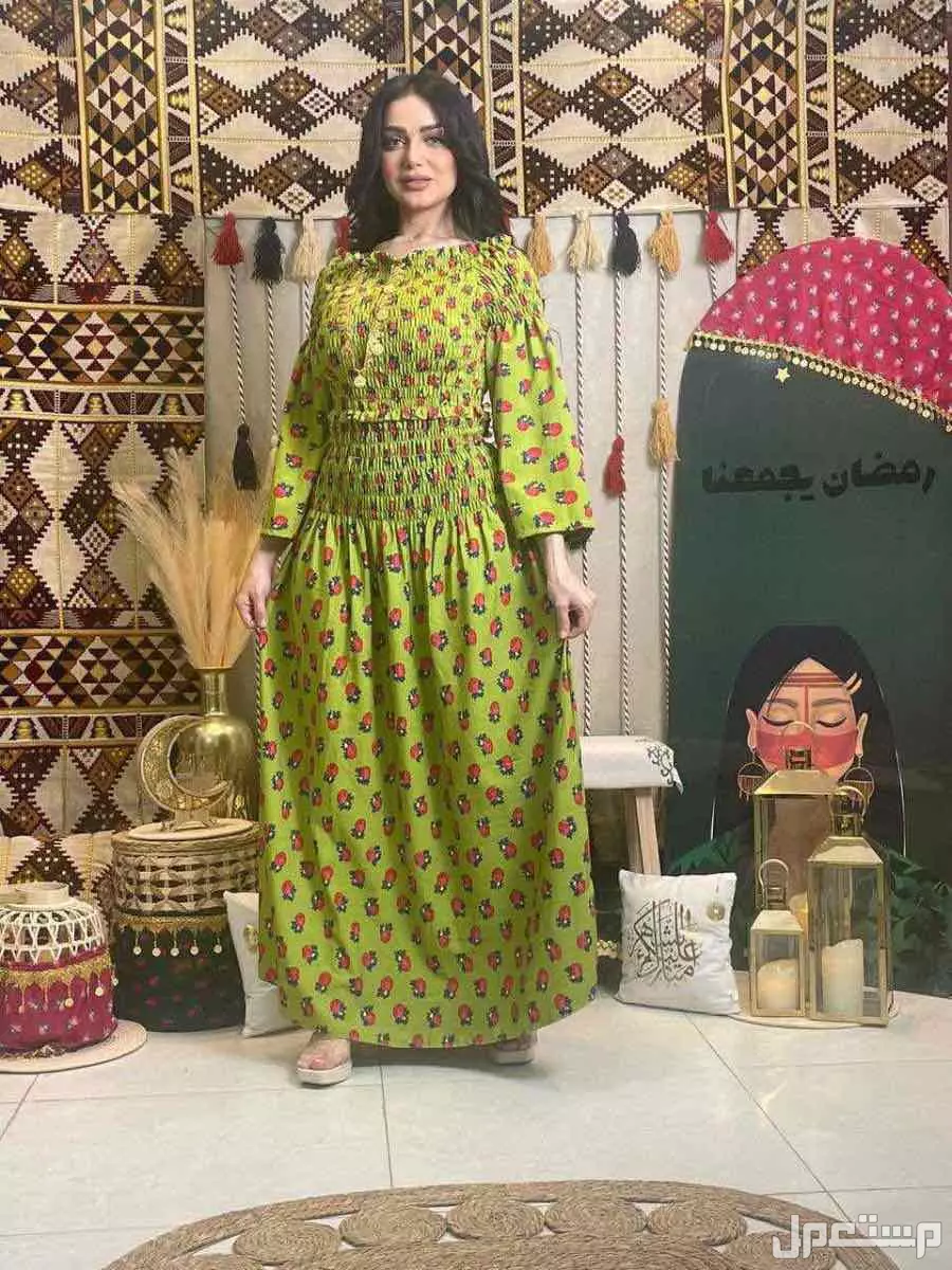 جلابيات شالكي قطن دبل كلوش مقاسين
