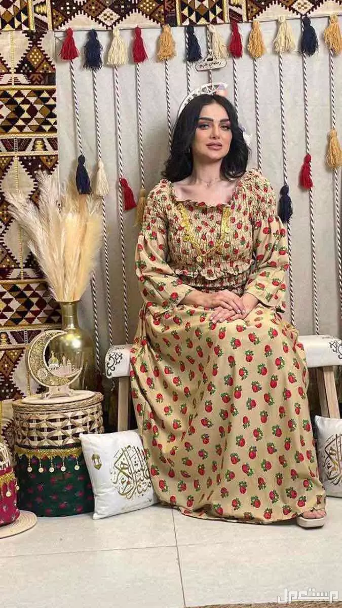 جلابيات شالكي قطن دبل كلوش مقاسين