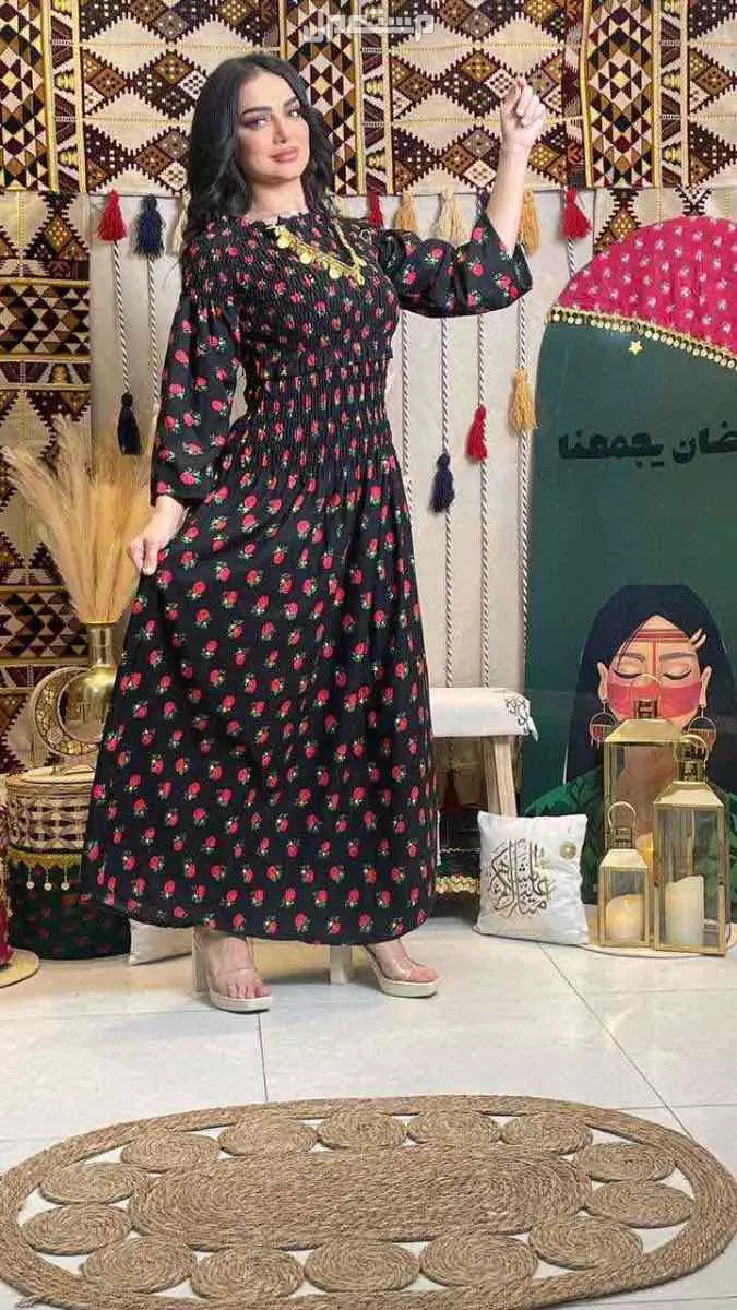 جلابيات شالكي قطن دبل كلوش مقاسين