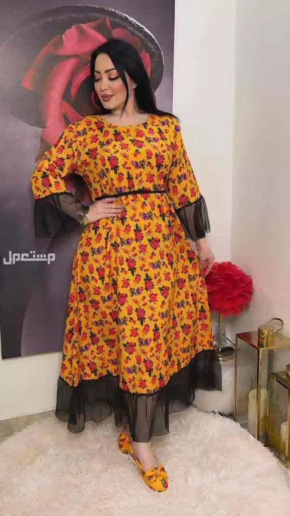 جلابيات شالكي قطن دبل كلوش مقاسين