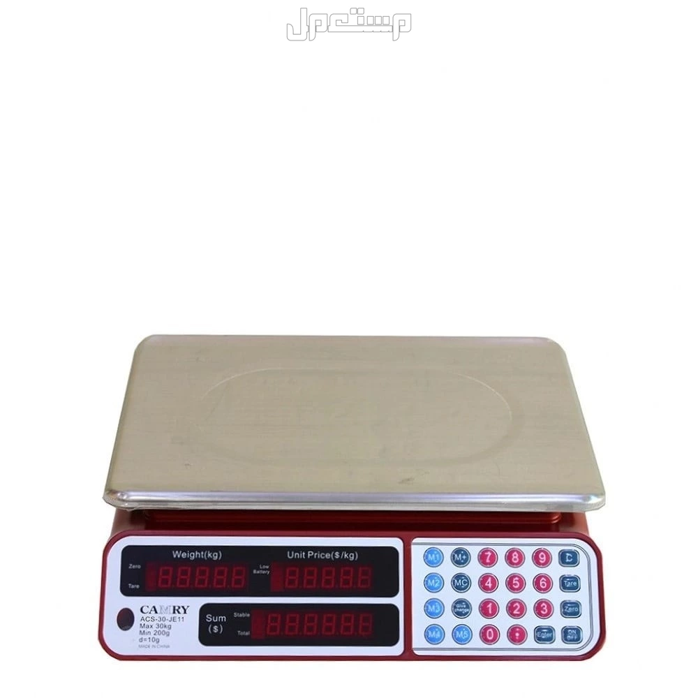 ميزان الكتروني يزن حتى 30 كيلو