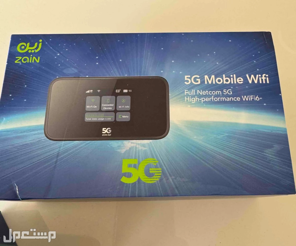 راوتر 5g من زين استخدام قليل جدا