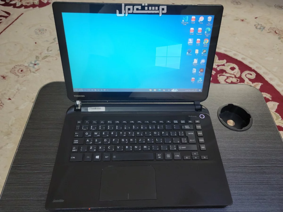 للبيع لابتوب توشيبا بشاشة لمس معالج i7