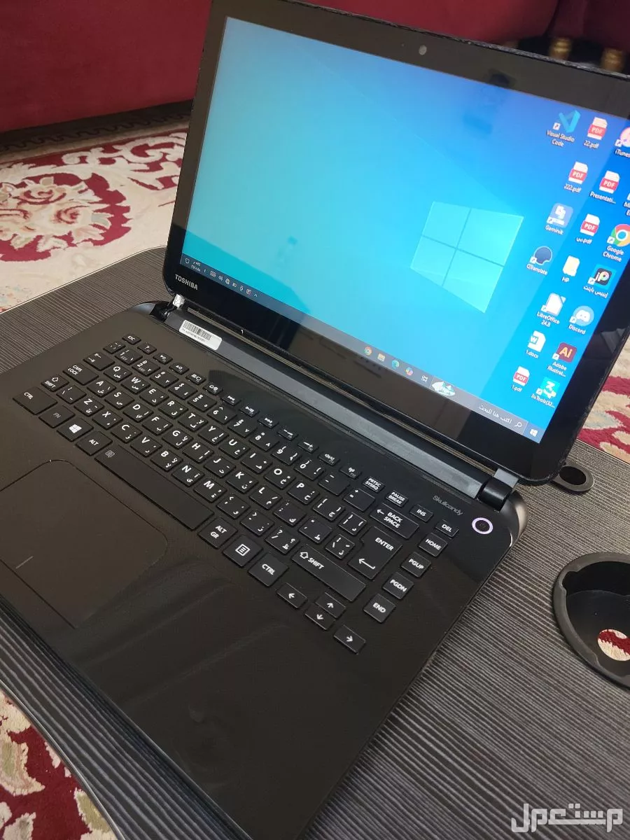 للبيع لابتوب توشيبا بشاشة لمس معالج i7