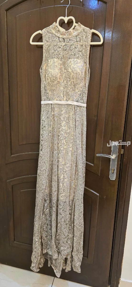 فستان سهرة فخم مقاس اكس سمول او سمول