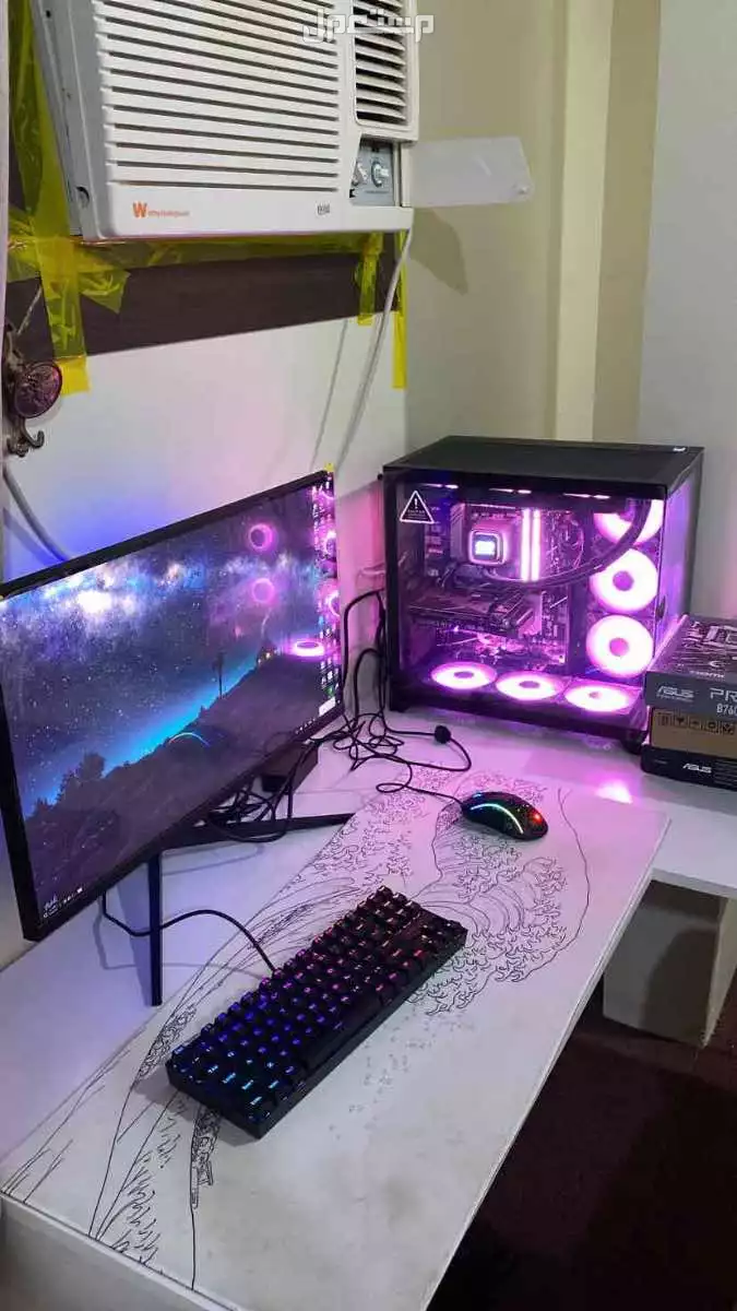 بي سي pc جديد له ثلاث شهور  في الرياض بسعر 3500 ريال سعودي
