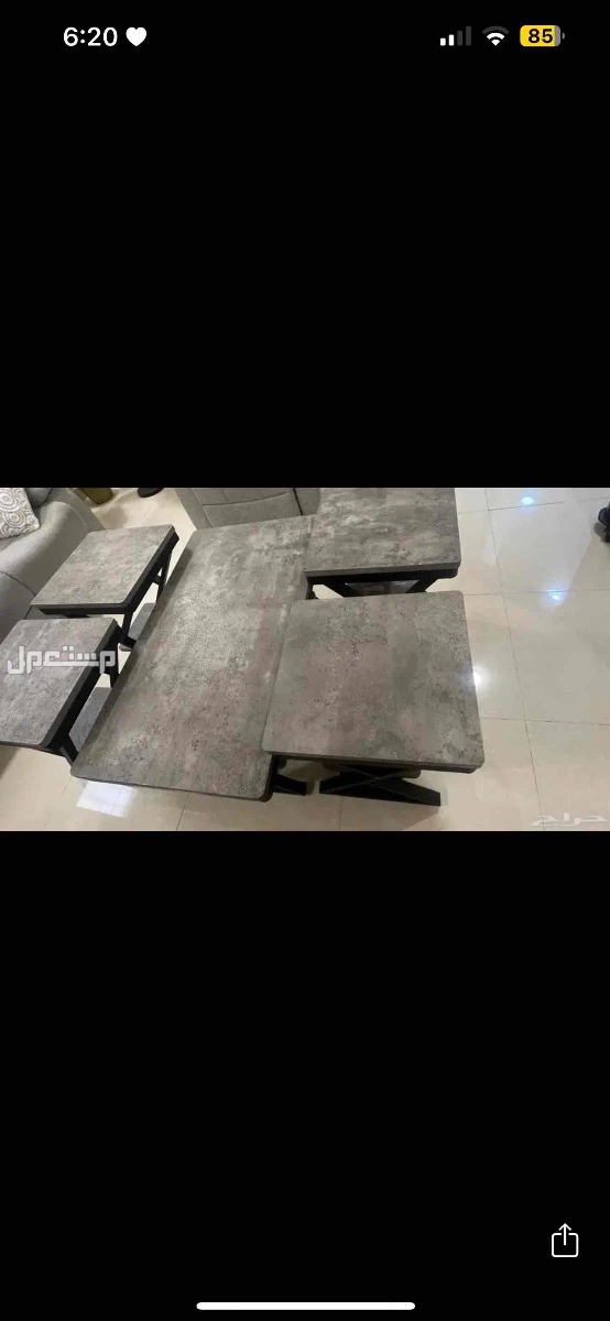 طاولات  في بريدة بسعر 550 ريال سعودي