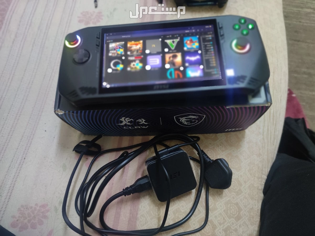 للبيع جهاز هاند هيلد msi claw 512gb