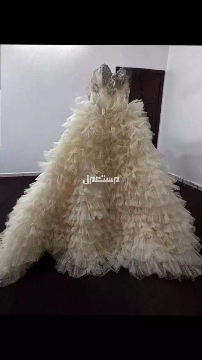 0549174213 للتواصل   فستان ملكة للبيع يحتاجله فقط غسيل بيج مع فضي