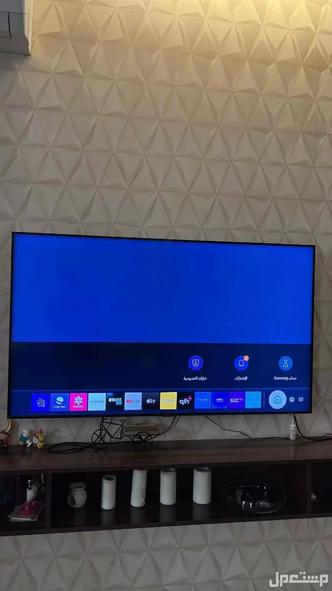 تلفزيون سامسونغ 60 بوصه 4k QLED