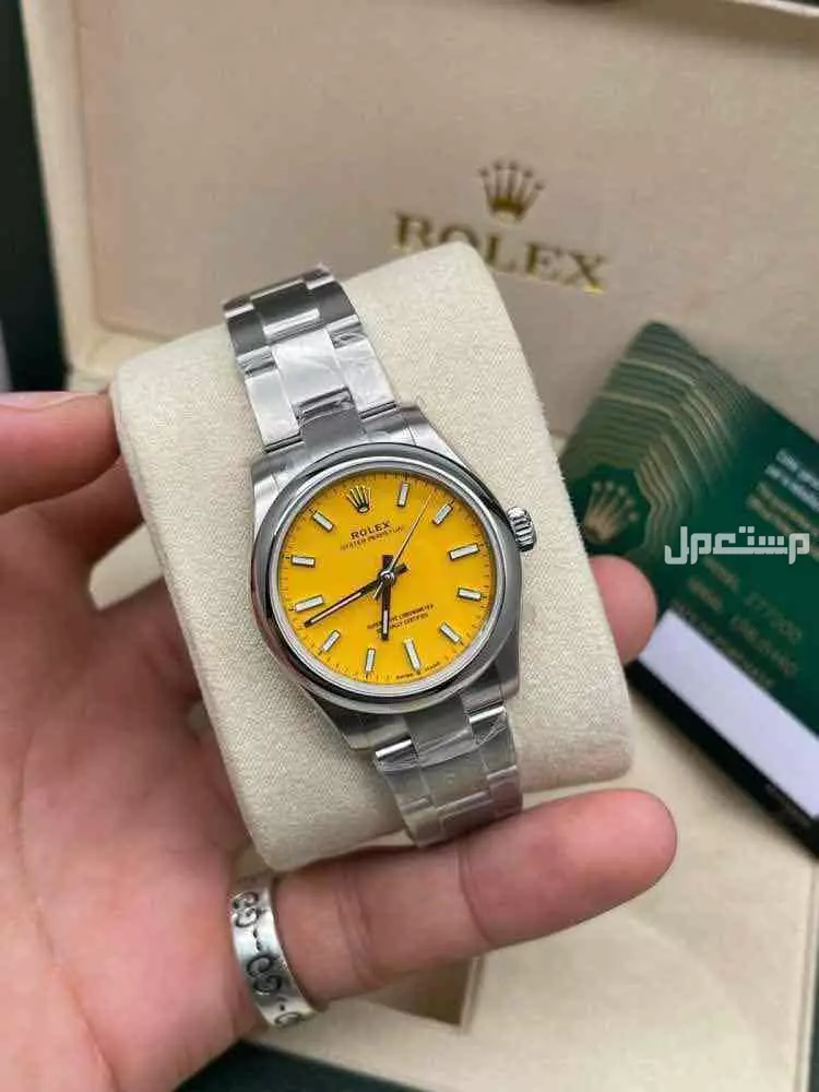 ساعه ماركه رولكس نسائي مقاس 31  موديل اويستر بربتشوال  مكينه اوتماتيك هاي كواليتي الرياض