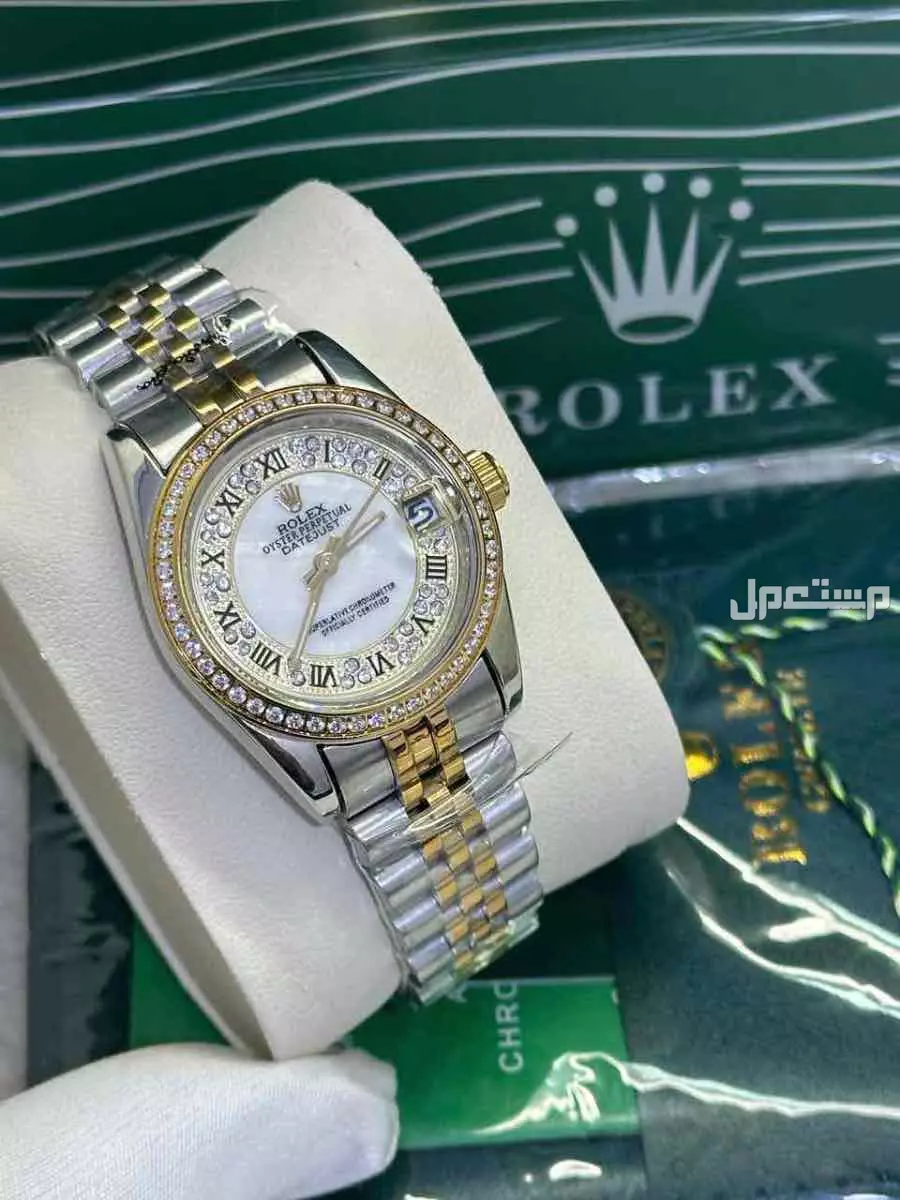 ‼️ جديدنا ‼️  ماركه رولكس نسايي اطار ساده مقاس 31 درجه اولى جوده عاليه