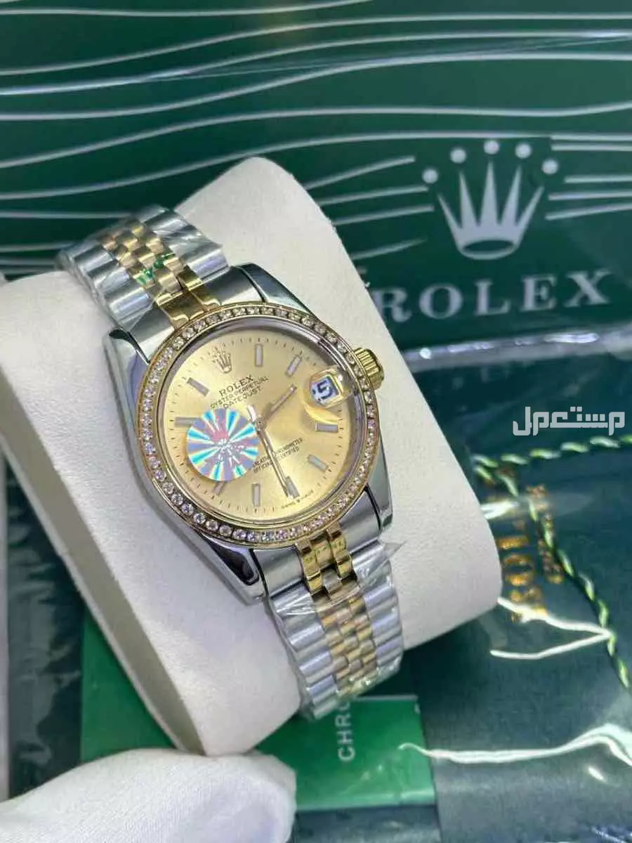 ‼️ جديدنا ‼️  ماركه رولكس نسايي اطار ساده مقاس 31 درجه اولى جوده عاليه