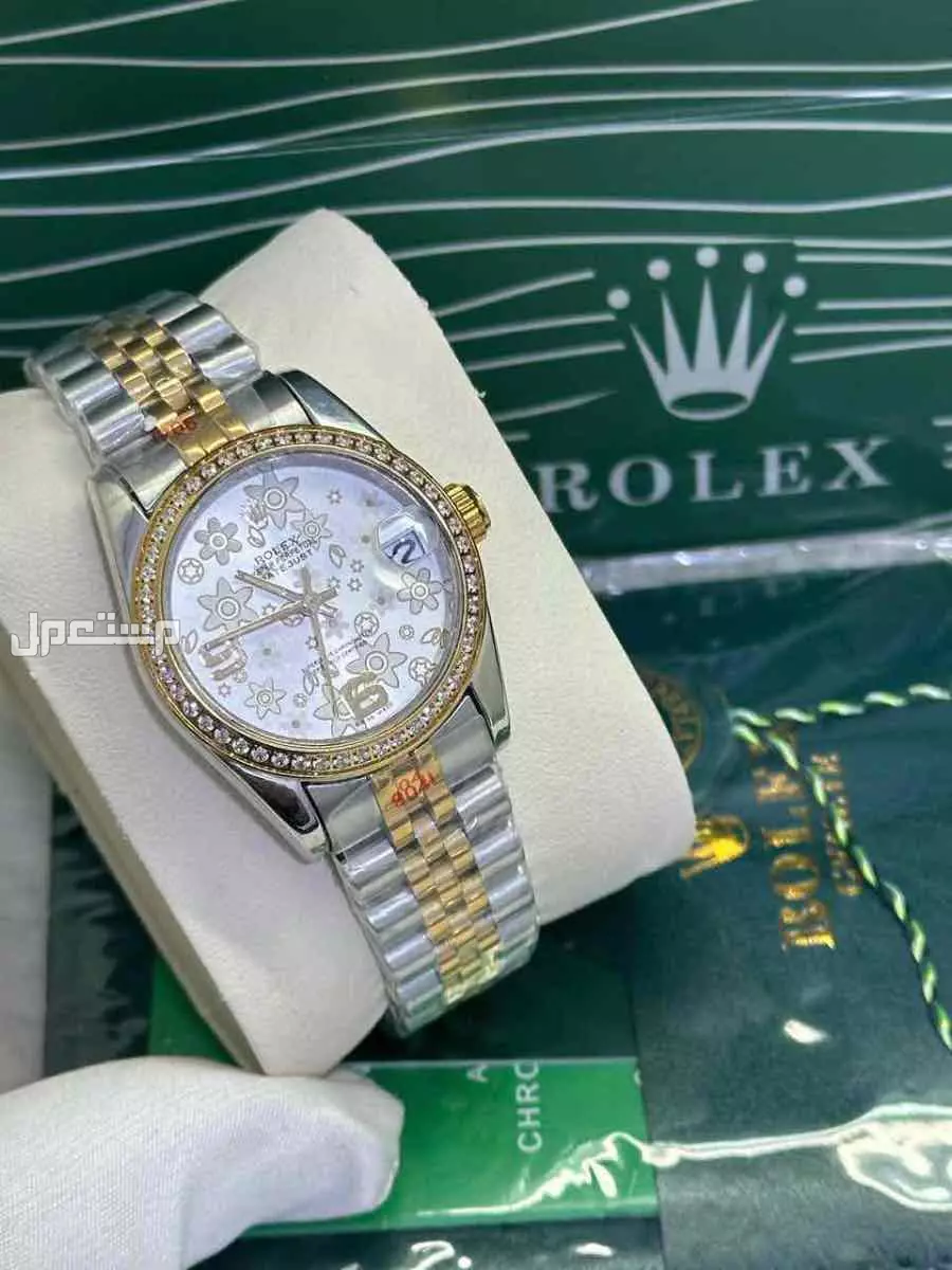 ‼️ جديدنا ‼️  ماركه رولكس نسايي اطار ساده مقاس 31 درجه اولى جوده عاليه