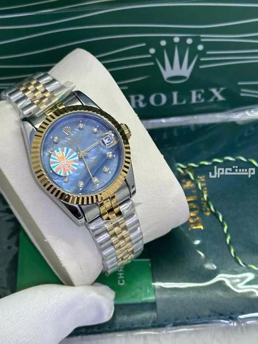 ‼️ جديدنا ‼️    ساعه ماركه رولكس نسايي اطار ساده  مقاس 31  درجه اولى  جوده عاليه    الرياض