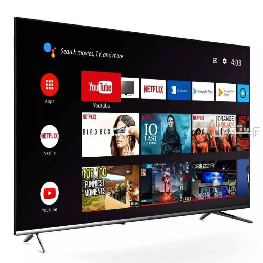 شاشة 65 بوصة KMC سمارت 4K اندرويد اصلي KMGL6502+