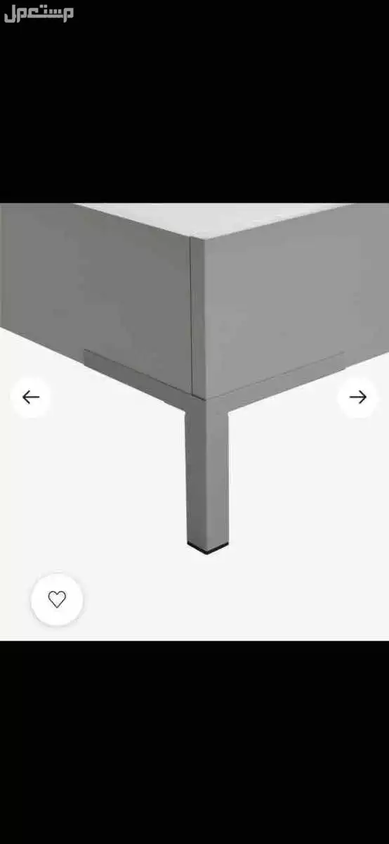 سرير وكمودينه وتسريحة من ابيات