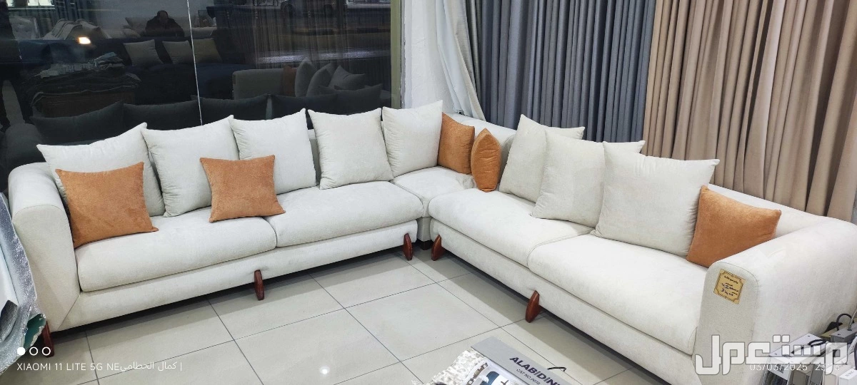كنب زاويه سته متر 3×3 عرض خاص بي 2600