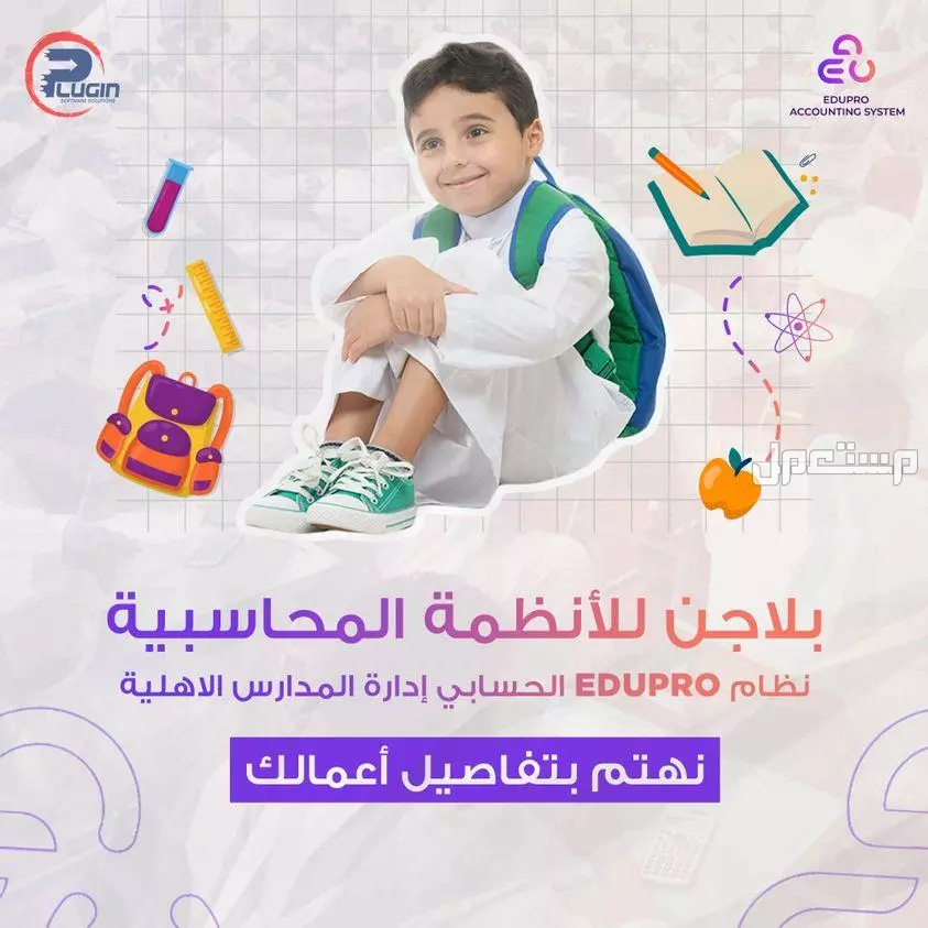 ادارة حسابات المدارس الاهلية بكافاءة وتنظيم مع بلاجن