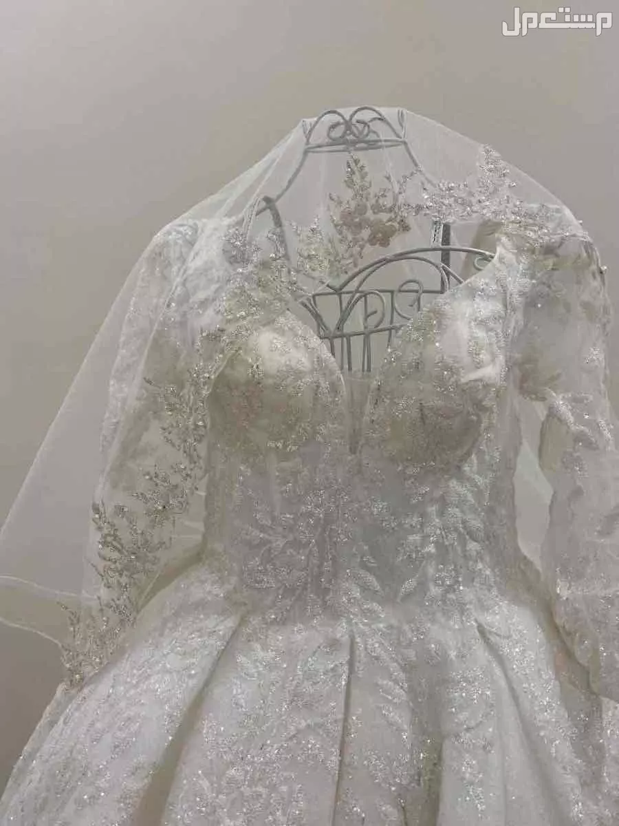 فستان عروس جديد في مكه بسعر الفين ريال
