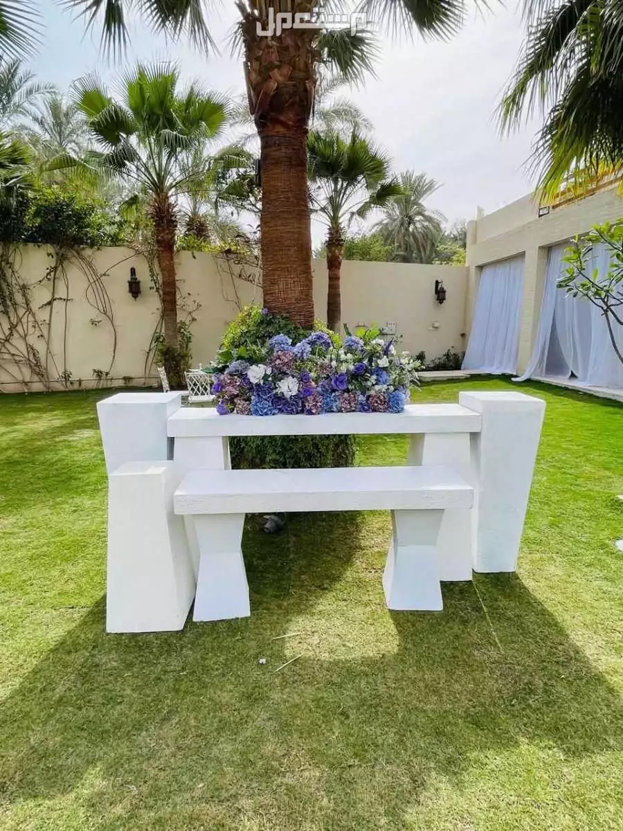تأجير طاولات طعام بكجات مداخل استقبال الرياض 0502032649
