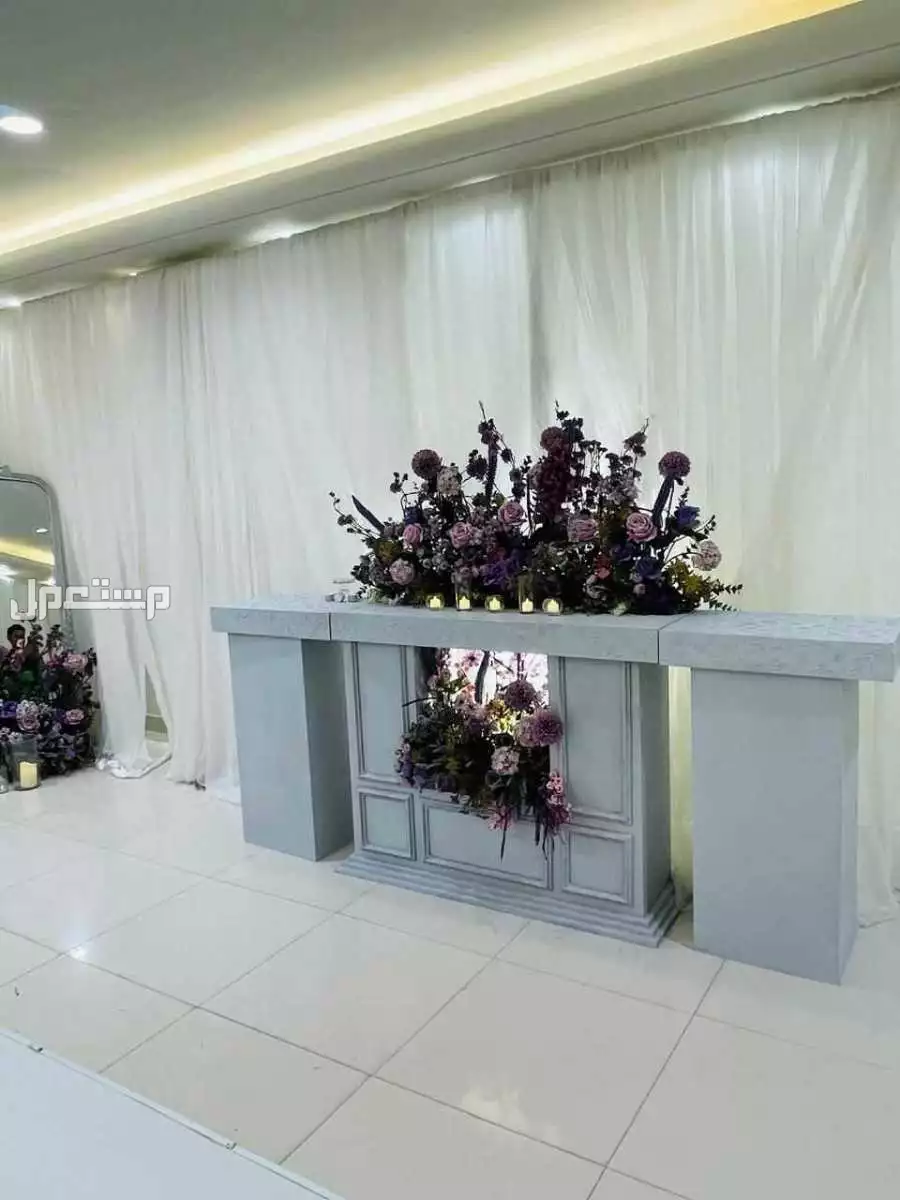 تأجير طاولات طعام بكجات مداخل استقبال الرياض 0502032649